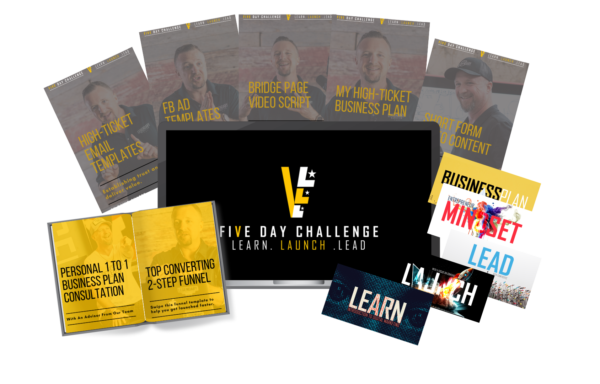 Learn, Launch, Lead Challenge | 5-DAY CHALLENGE | LEARN THE HIGH INCOME SKILLS YOU MUST HAVE